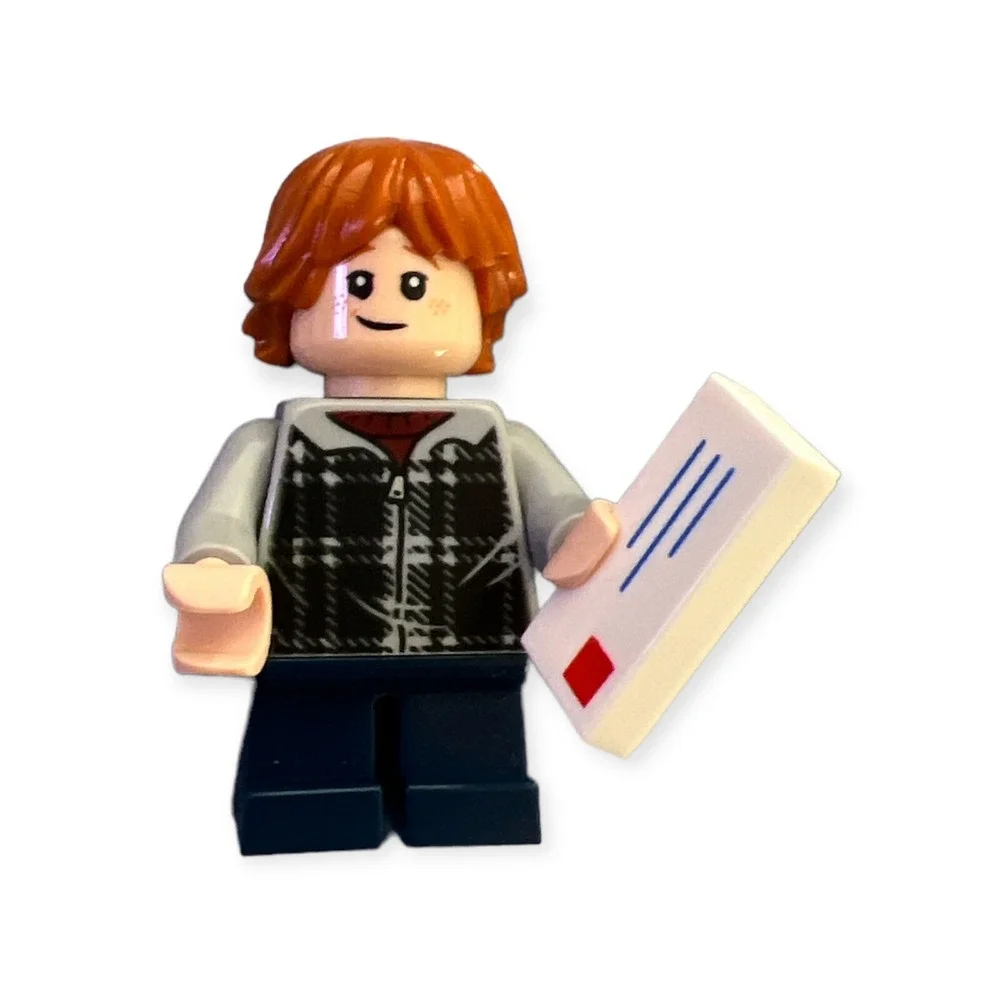 Lego Harry Potter 2018 Hogwarts Express 75955 Ron Weasley minifigure mail D1-1
